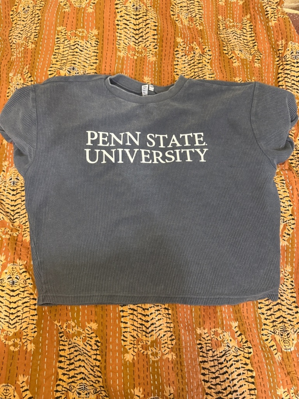 Penn State University Blue Crop Tee